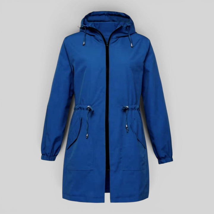 Selina | Women’s Lightweight Hooded Rain Jacket with Adjustable Waist