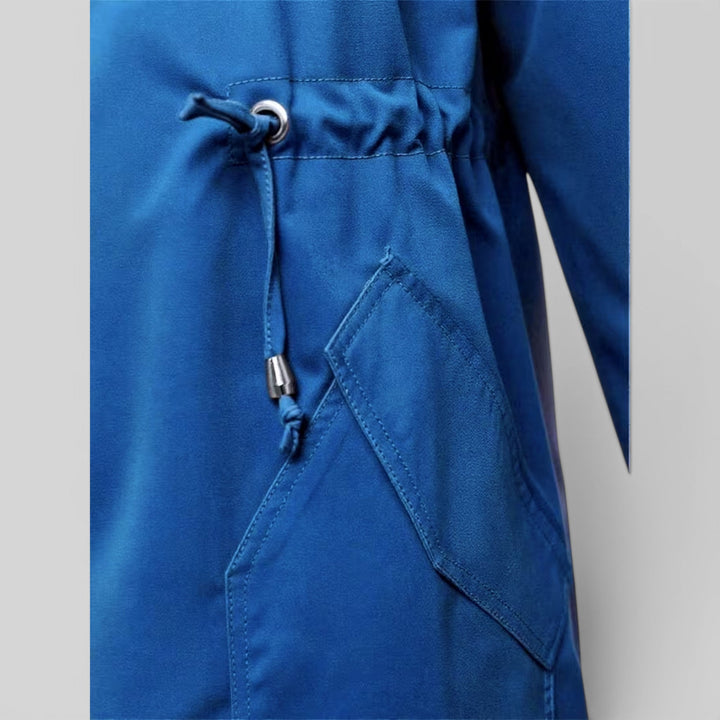 Selina | Women’s Lightweight Hooded Rain Jacket with Adjustable Waist