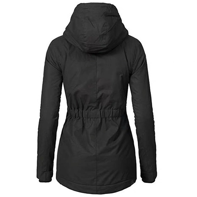 Seraphine | Quiet Sherpa Lined Winter Jacket for Women