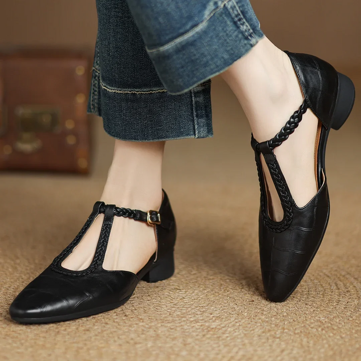 Vivienne™ | Elegant Braided Flats