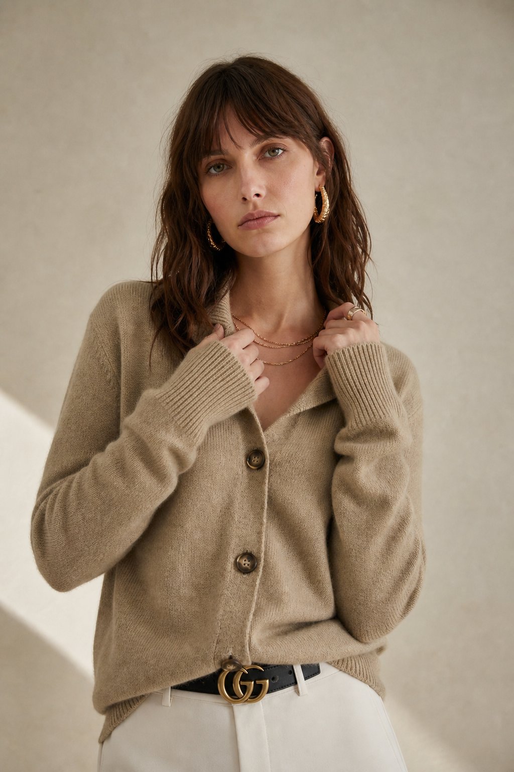 Lindsey | Classic Button-Up Cardigan