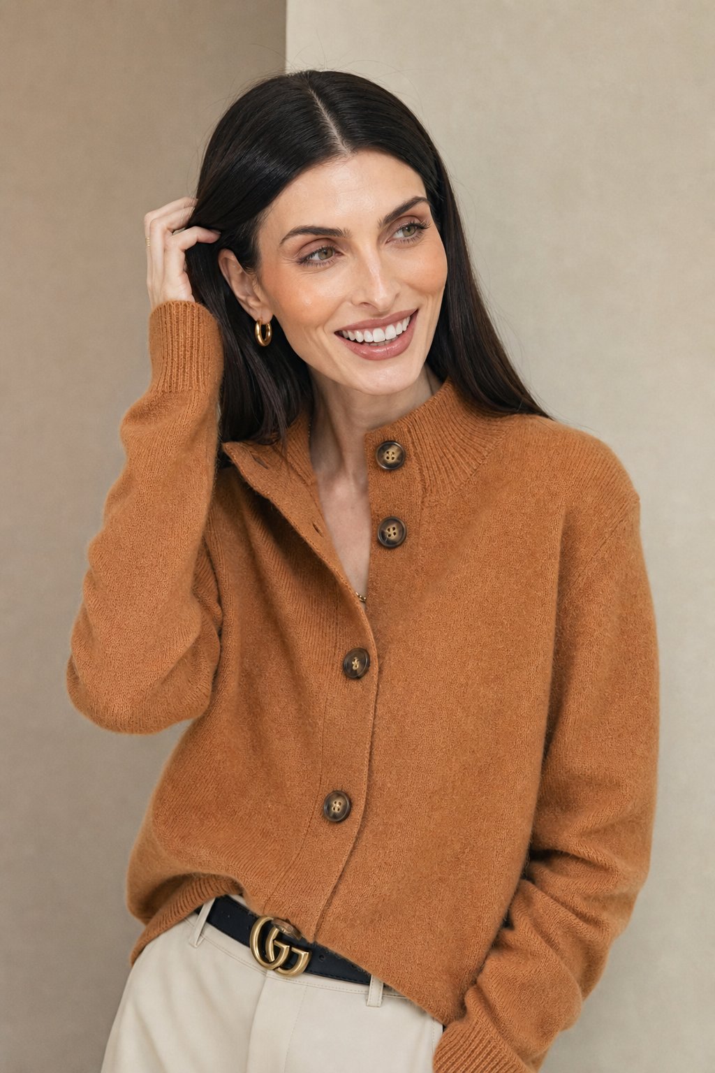 Lindsey | Classic Button-Up Cardigan