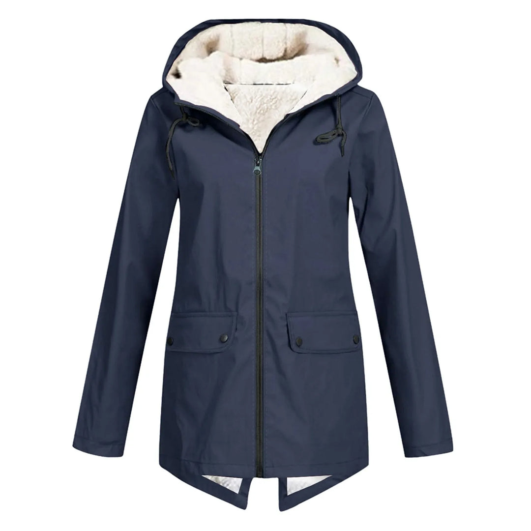 Melissa | Sherpa-Lined Hooded Jacket for Cold Weather
