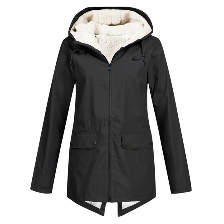 Melissa | Sherpa-Lined Hooded Jacket for Cold Weather