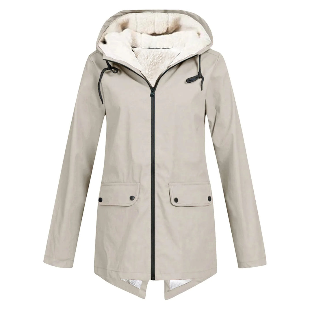 Melissa | Sherpa-Lined Hooded Jacket for Cold Weather