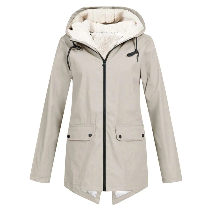 Melissa | Sherpa-Lined Hooded Jacket for Cold Weather