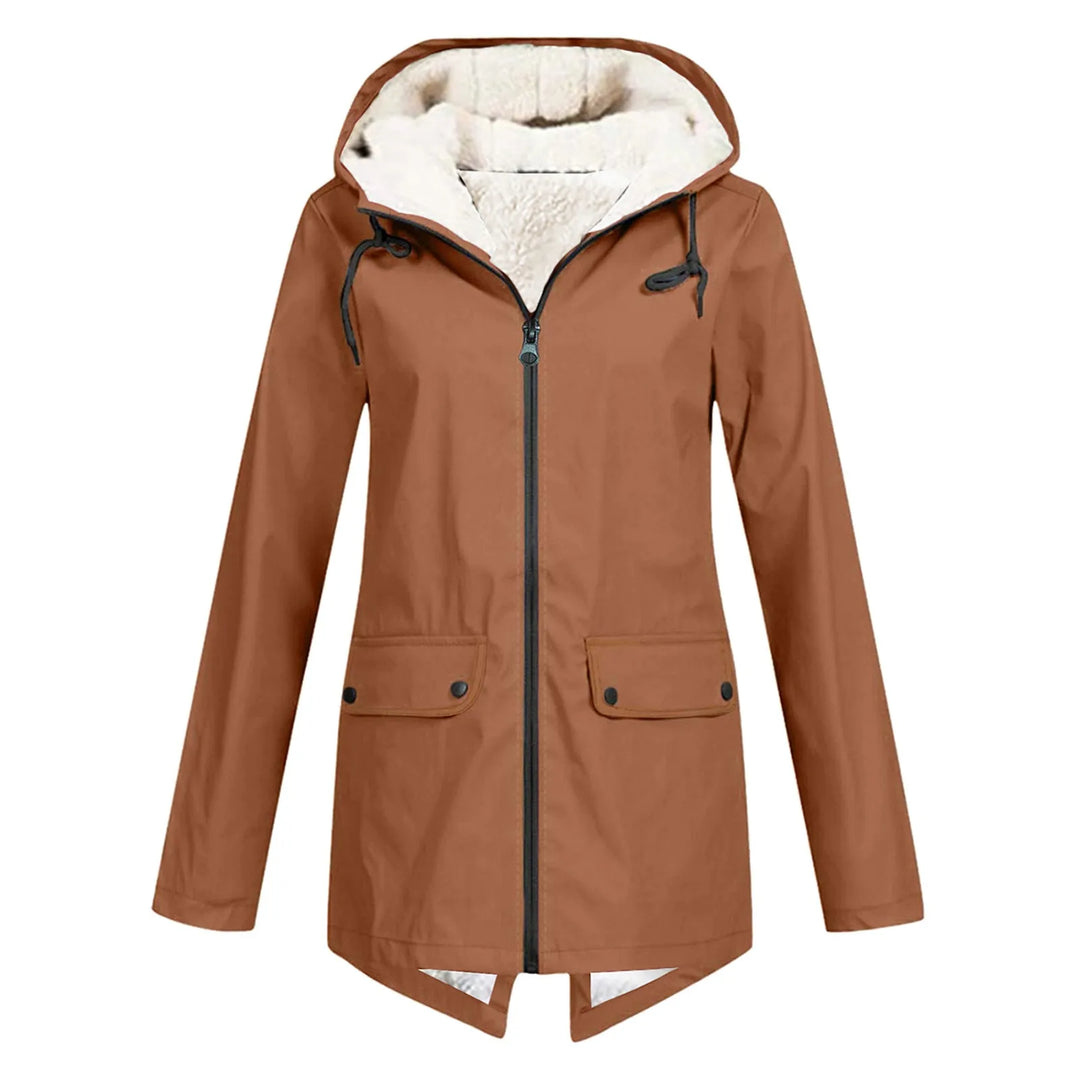 Melissa | Sherpa-Lined Hooded Jacket for Cold Weather