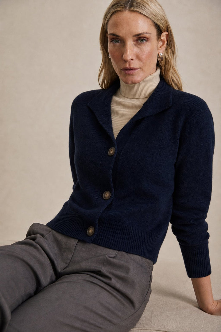 Lindsey | Classic Button-Up Cardigan