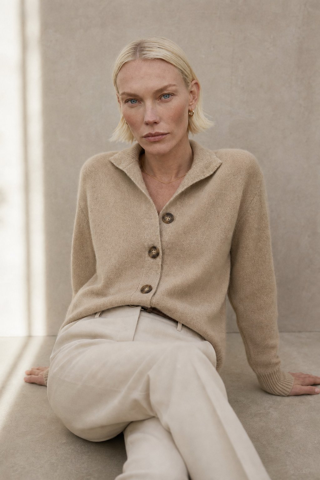 Lindsey | Classic Button-Up Cardigan
