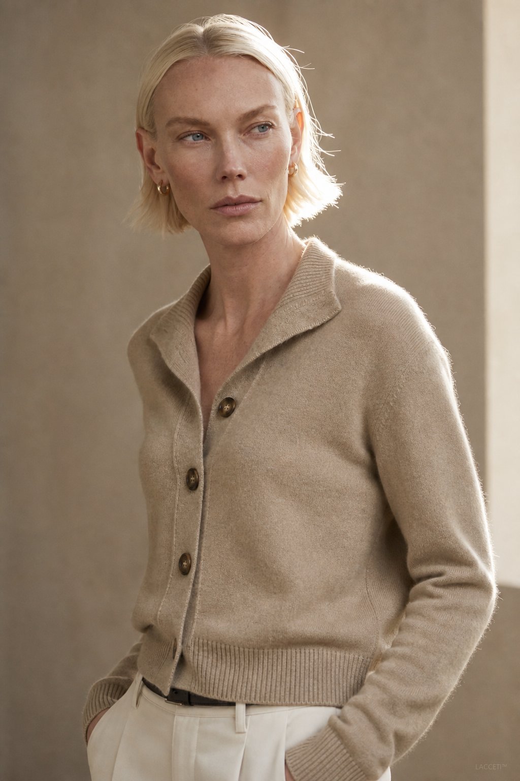 Lindsey | Classic Button-Up Cardigan
