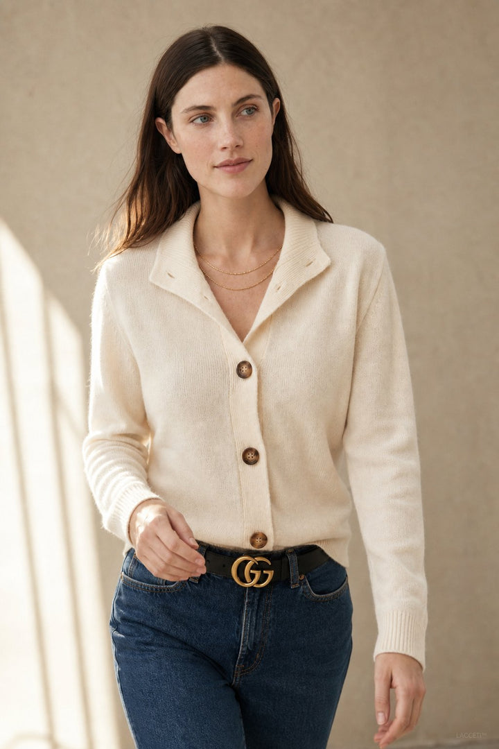Lindsey | Classic Button-Up Cardigan