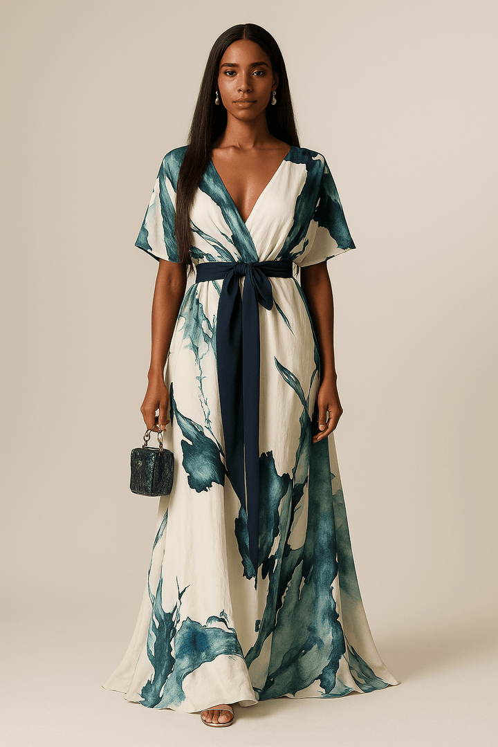 Nayla™ | Painted Bliss Maxi Dress