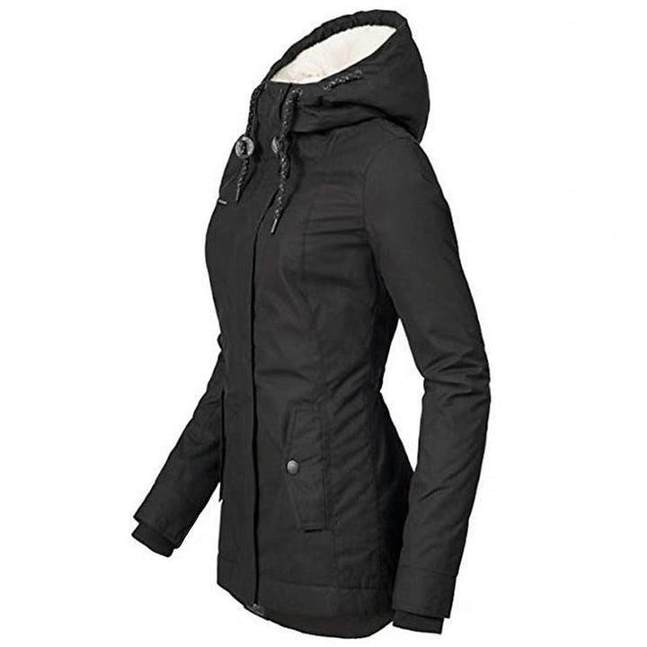 Seraphine | Quiet Sherpa Lined Winter Jacket for Women