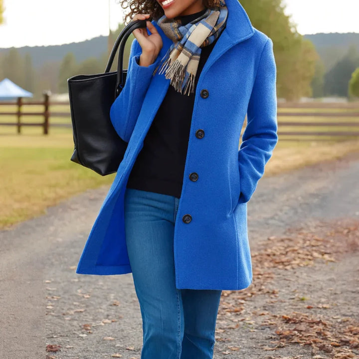 Daphne | Classic Button-Front Coat