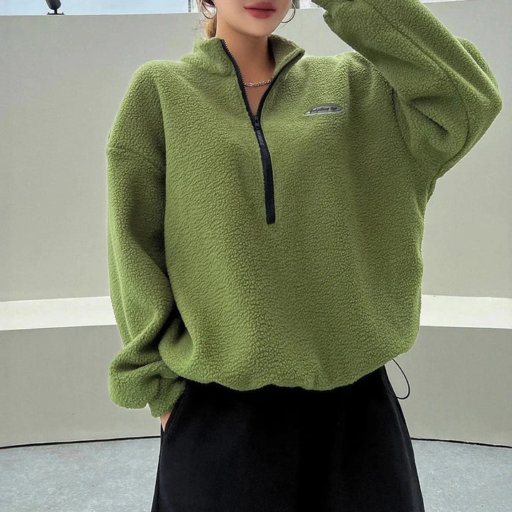 Pippa | Women’s Sherpa Fleece Half-Zip Pullover
