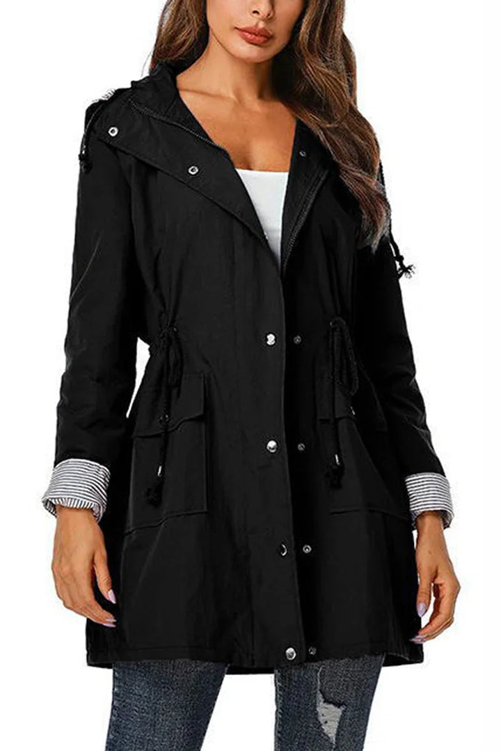 Caroline | Hooded Everyday Fall Jacket