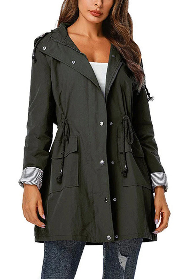 Caroline | Hooded Everyday Fall Jacket