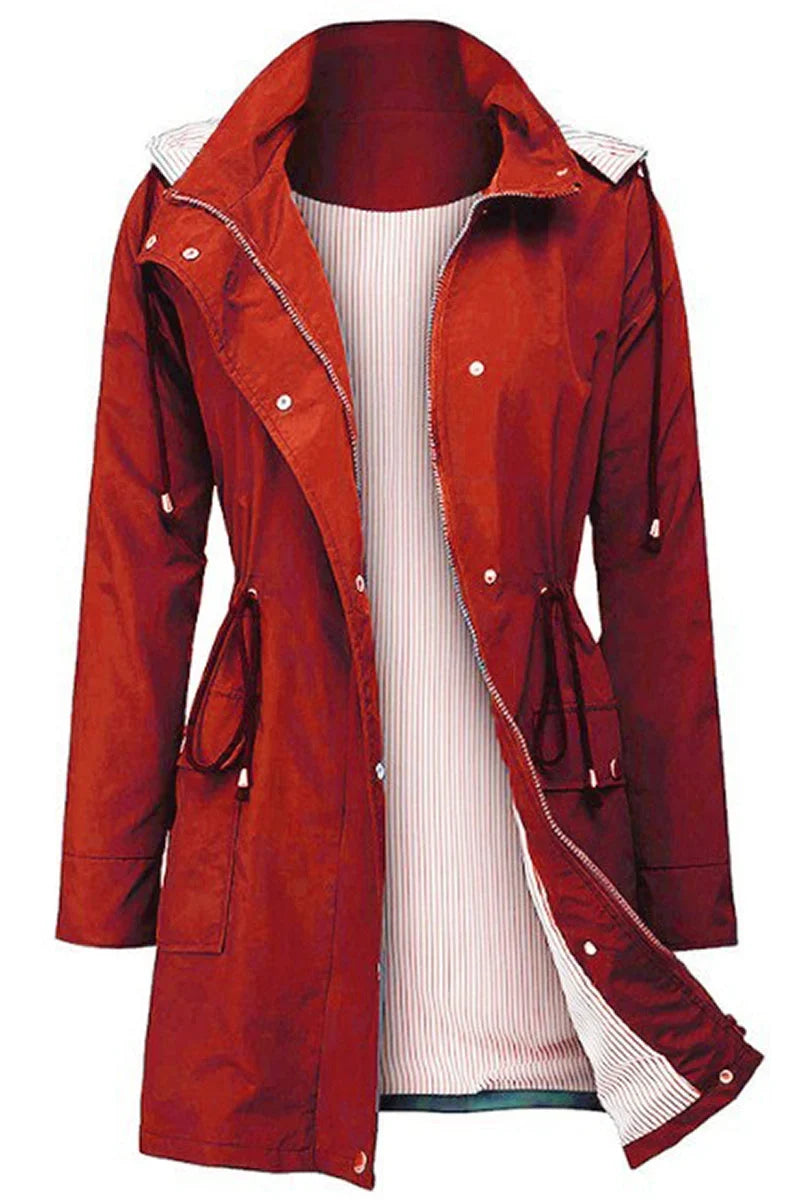 Caroline | Hooded Everyday Fall Jacket