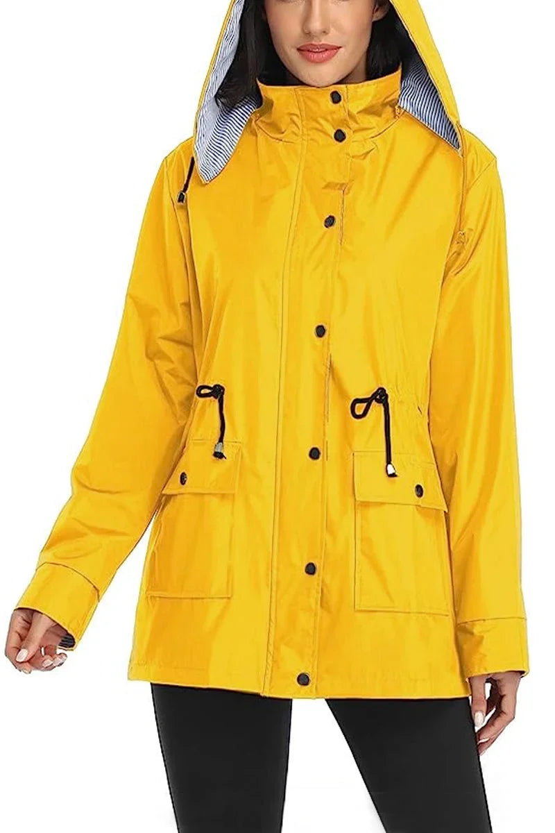 Caroline | Hooded Everyday Fall Jacket
