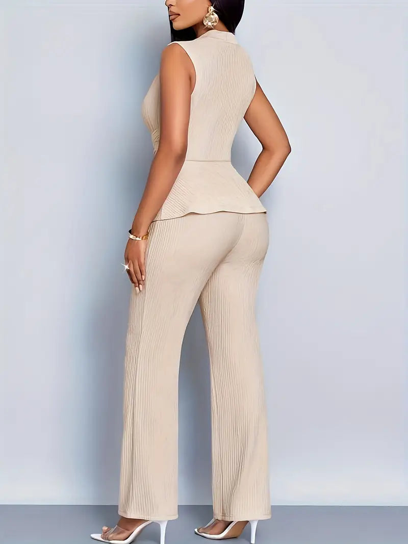 Sophia | Pleated Two-Piece Knit Set for Effortless Elegance