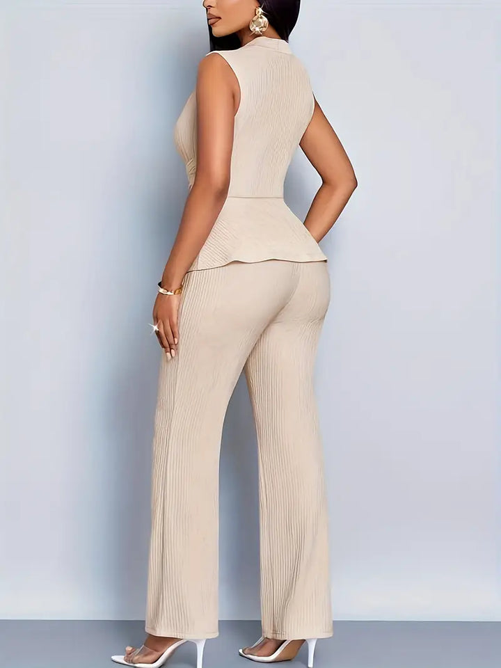 Sophia | Pleated Two-Piece Knit Set for Effortless Elegance