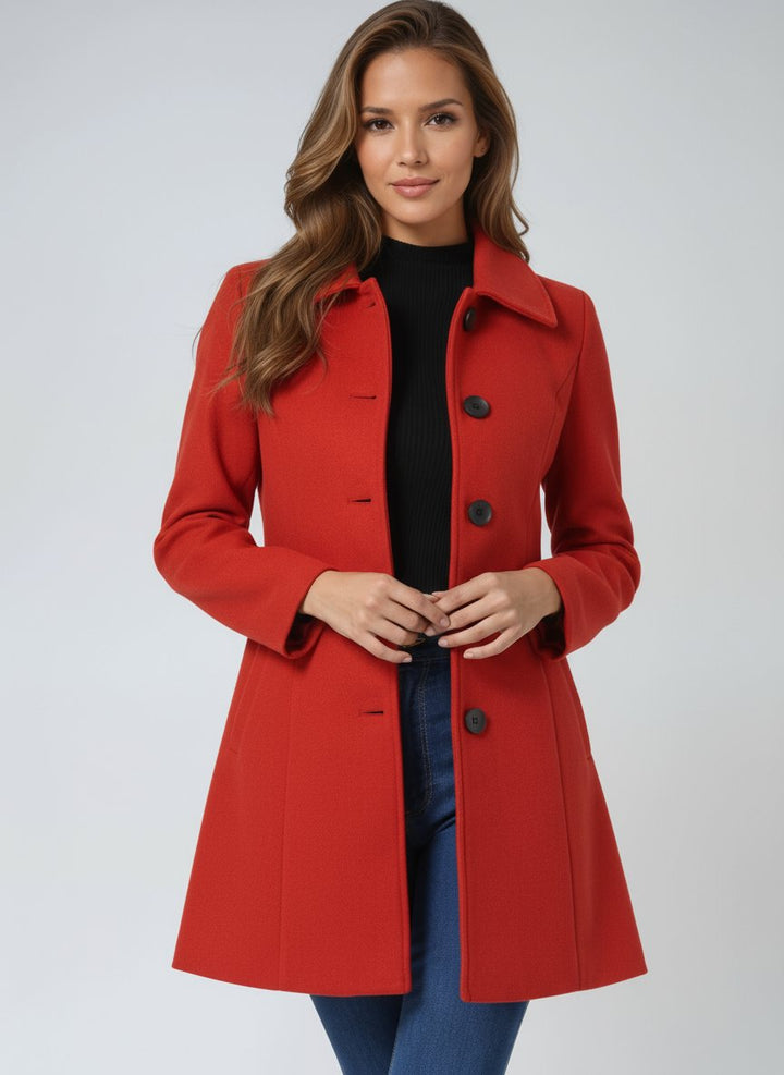 Lucille | Structured Midi Winter Coat