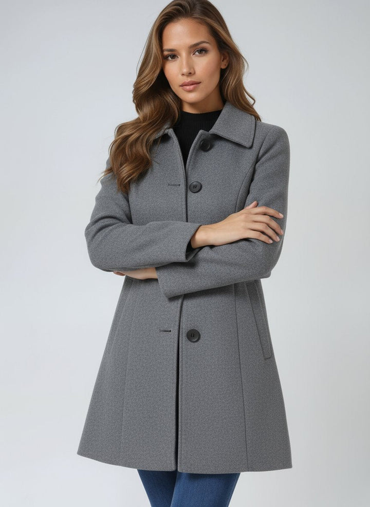 Lucille | Structured Midi Winter Coat