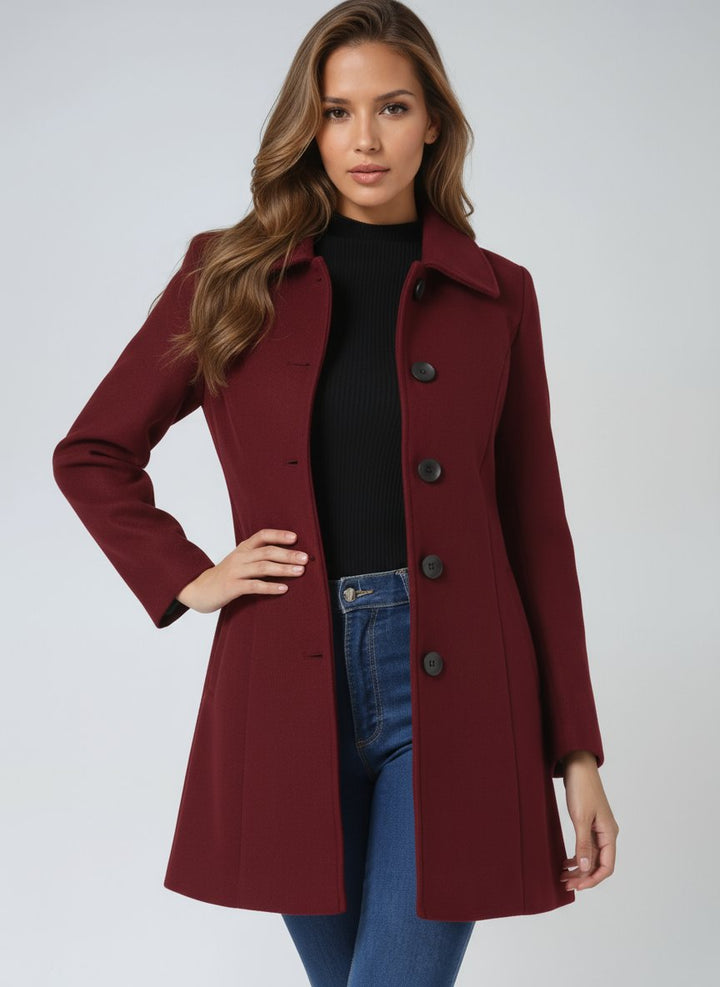 Lucille | Structured Midi Winter Coat