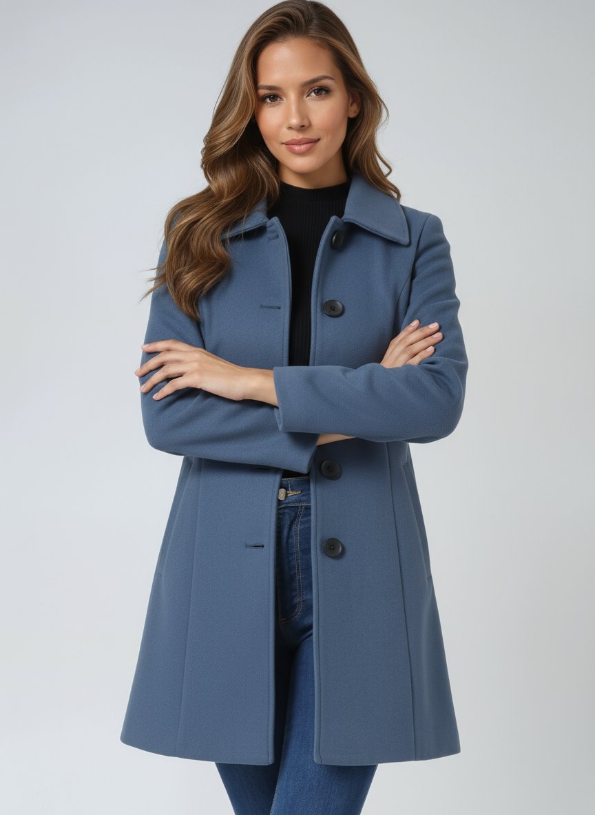 Lucille | Structured Midi Winter Coat