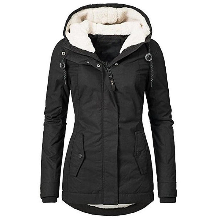 Seraphine | Quiet Sherpa Lined Winter Jacket for Women